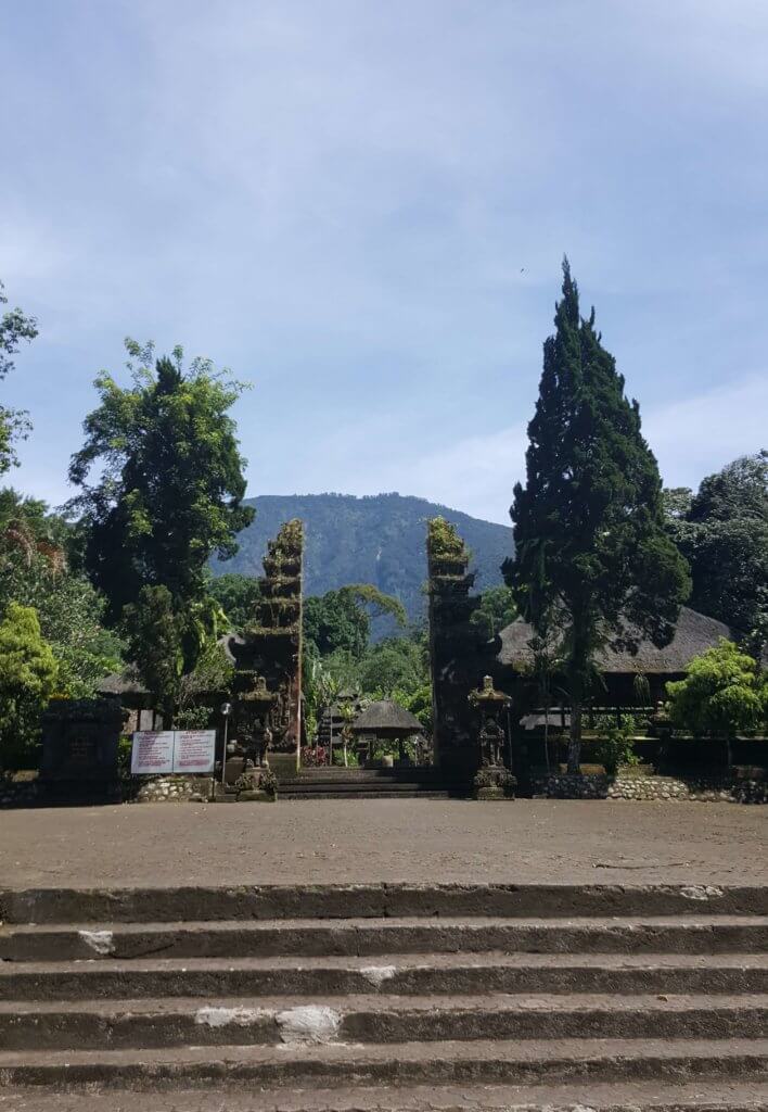 Der Eingang zum Tempel Pura Luhur Batukaru