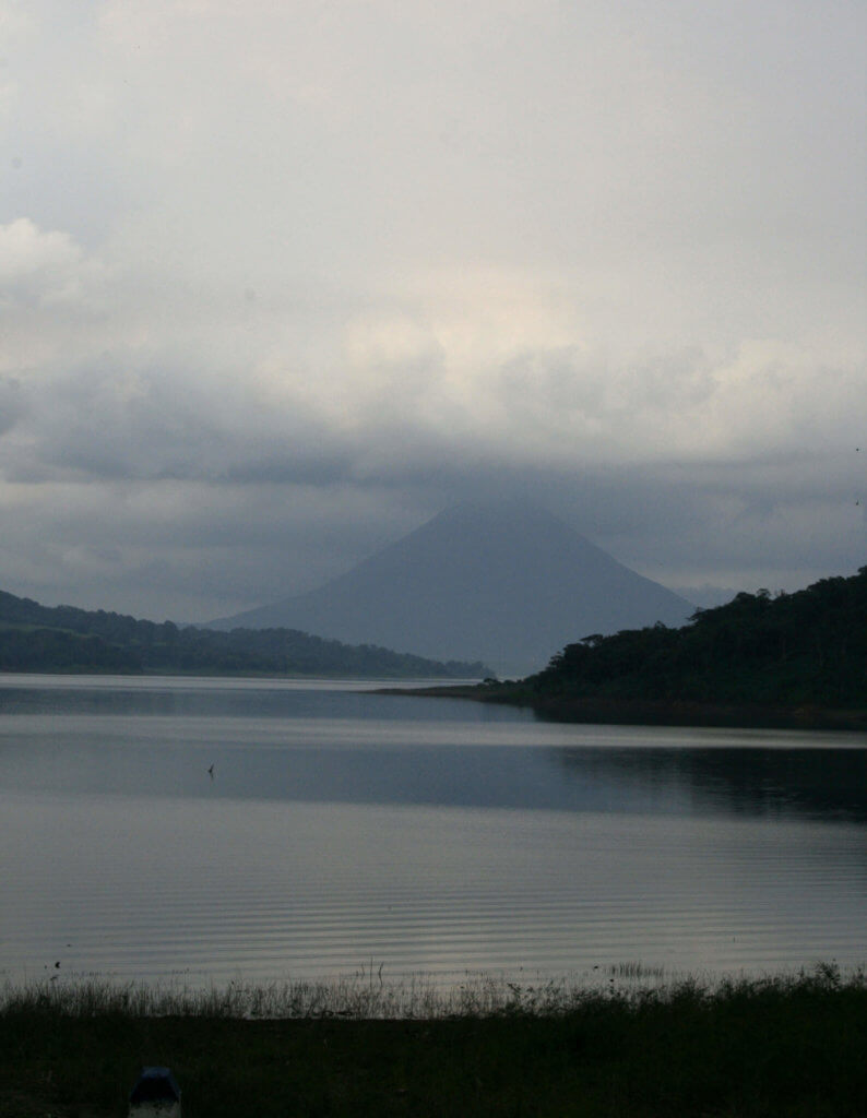 Blick auf den Vulkan Arenal