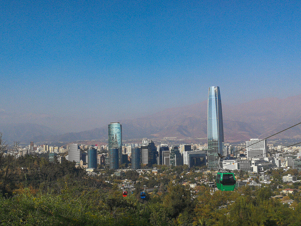 Ausblick vom Cerro San Cristobal
