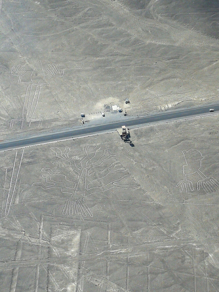 Nazca-Linien aus der Luft