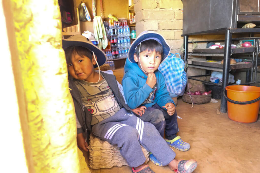 Kinder aus Bolivien